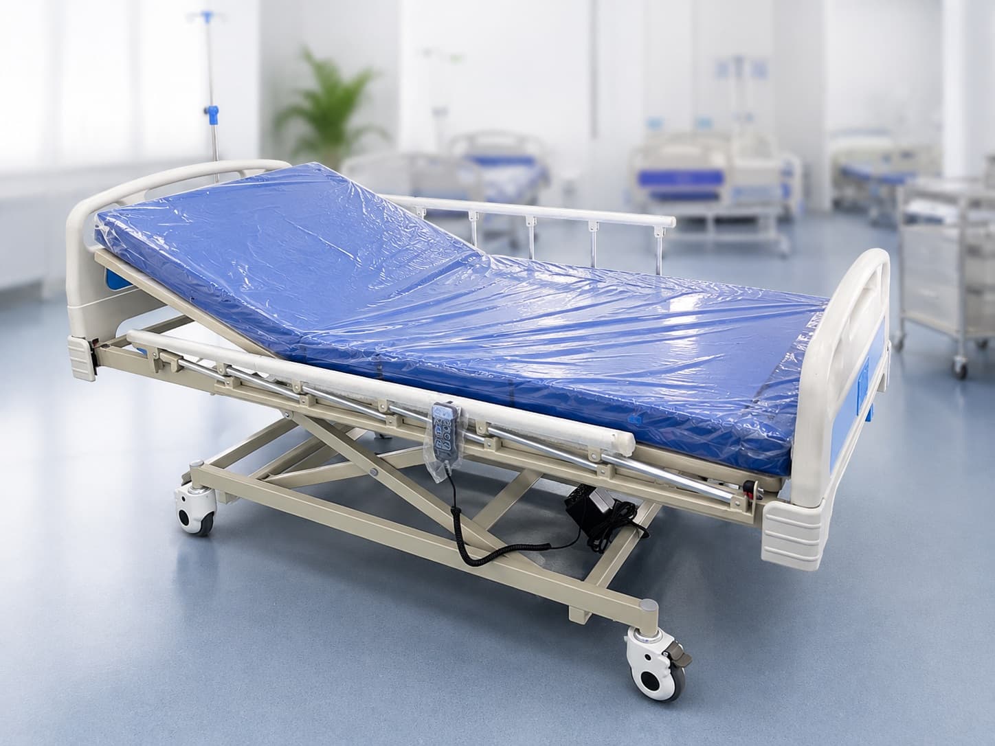 Cama hospitalar ajustável